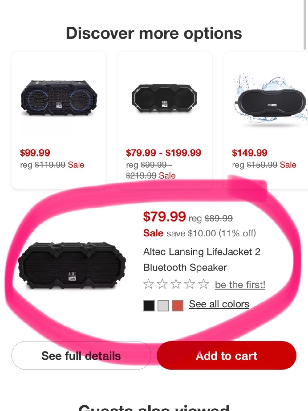 🆕 Altec Lansing LifeJacket 3 Rugged Wireless Speaker - Picture 8 of 8